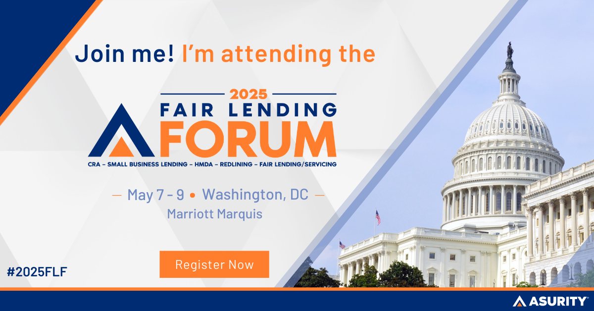 Join Me! I’m attending the 2025 Fair Lending Forum.